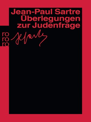 cover image of Überlegungen zur Judenfrage